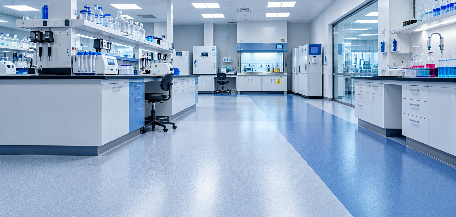 Hospital & Healthcare Flooring in Qatar: Laboratory Flooring Solutions
